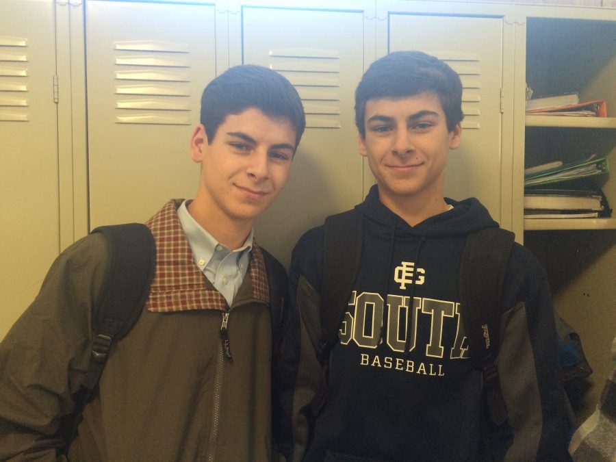 Sophomore brothers reflect on being fraternal twins
