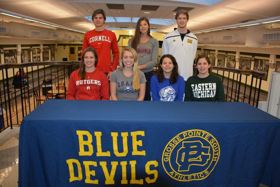 Seven student athletes commit 