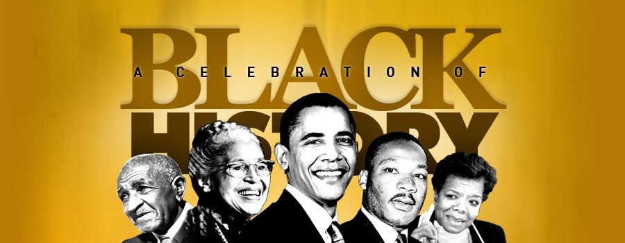 Black History Month coordinates with the entire month of February and is a chance to celebrate black culture in America.  The first Black History Month was in the late 1960s, after the Civil Rights Movement.  Graphic courtesy of iaohra.org. 