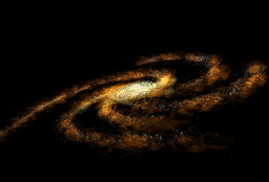 An artists impression of the Milky Way galaxy. Members of Souths astronomy club have the opportunity to discuss many subjects related to our galaxy, and others.