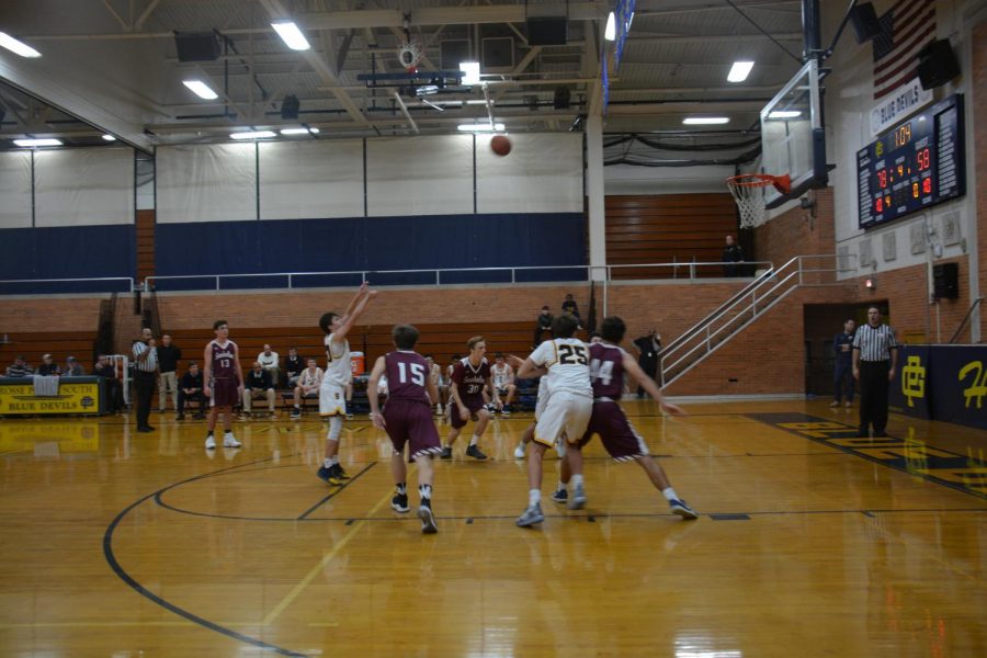 Boys varsity basketball game photo gallery