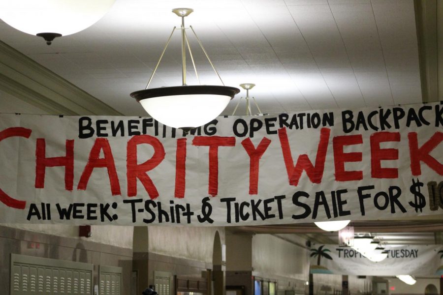 Charity Week encourages school spirit in and out of class