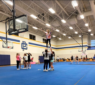 Barnwell High competition cheer team competes at state, Sports