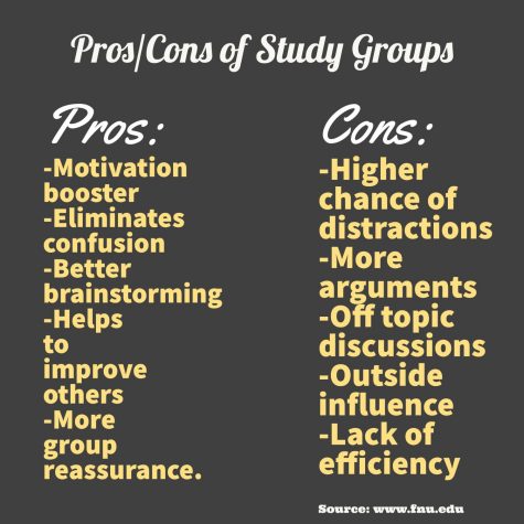 Pros and Cons of Studying in Groups