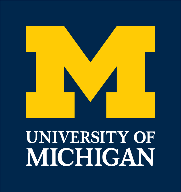 University of Michigan logo from the UofM brand and logos design website. Marked for reuse.
