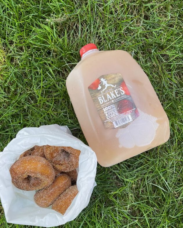 Enjoy refreshing Black apple cider and cider mill donuts from BakeHouse 56.
