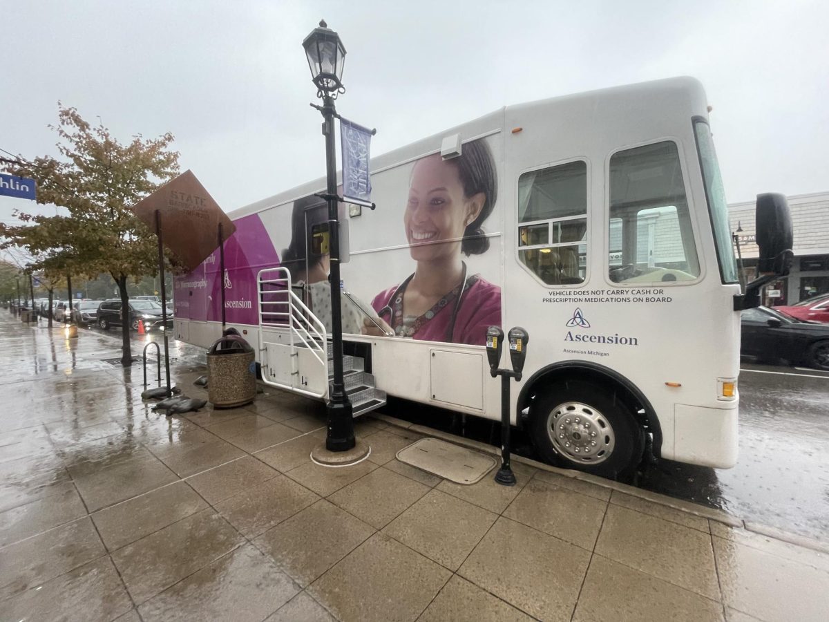 On the move for women’s health: mobile truck brings breast imaging and resources to Grosse Pointe Village. 