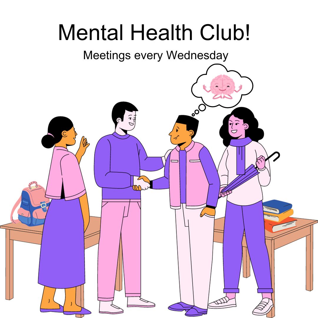 The mental health club takes charge