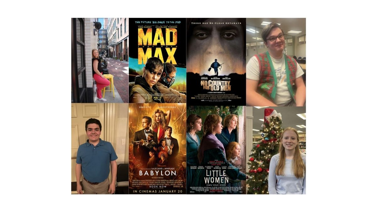 Top left Emily Peacock, top right Brody Yeloushan, bottom left Dylan DeMarco, bottom right Chloe Slawson. Movie posters, IMDB