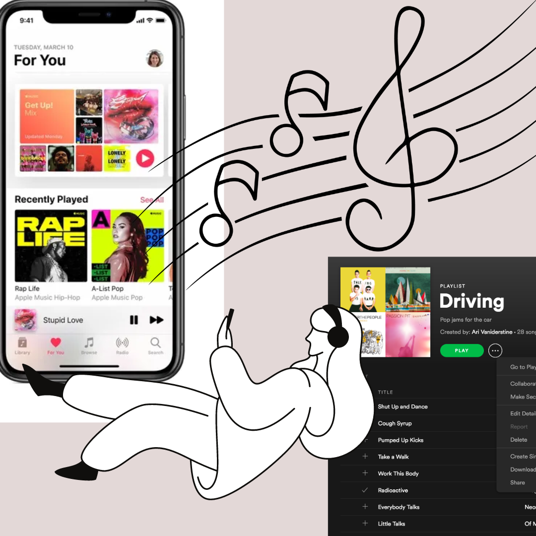 Streaming your music with Spotify over Apple Music