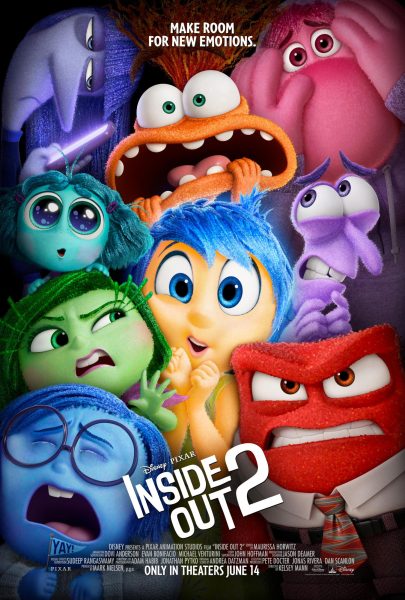 Inside Out 2, June 14: At the end of Inside Out, Riley and her emotions have learned to work together and accept their new life in San Francisco, but Rileys mind once again becomes chaotic when new emotions like anxiety show up. Now they must learn to work together again as they follow Riley into her teenage years. 