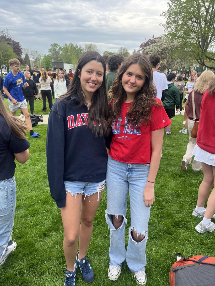 Sisters Lauren 24 and Natalie Lemmen24, depart from each other to attend Dayton And Ole Miss University 