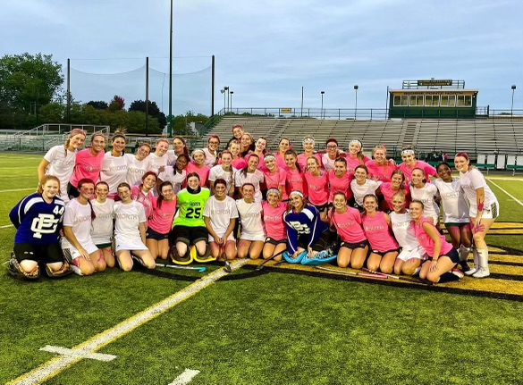 South and North's Varsity Field Hockey teams joined sides for last year's "Stick It to Cancer" game, supporting the fight against cancer.
