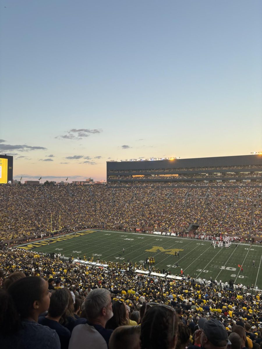 "The Big House," Michigan football's stadium.