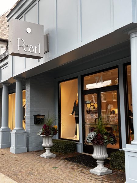 New luxury women’s clothing boutique filled with high-end brands. Located on the hill, Pearl had its grand opening on Sept. 6. “What was here before was beautiful, but it is even better now,” local Grosse Pointer Sandy Borg said.