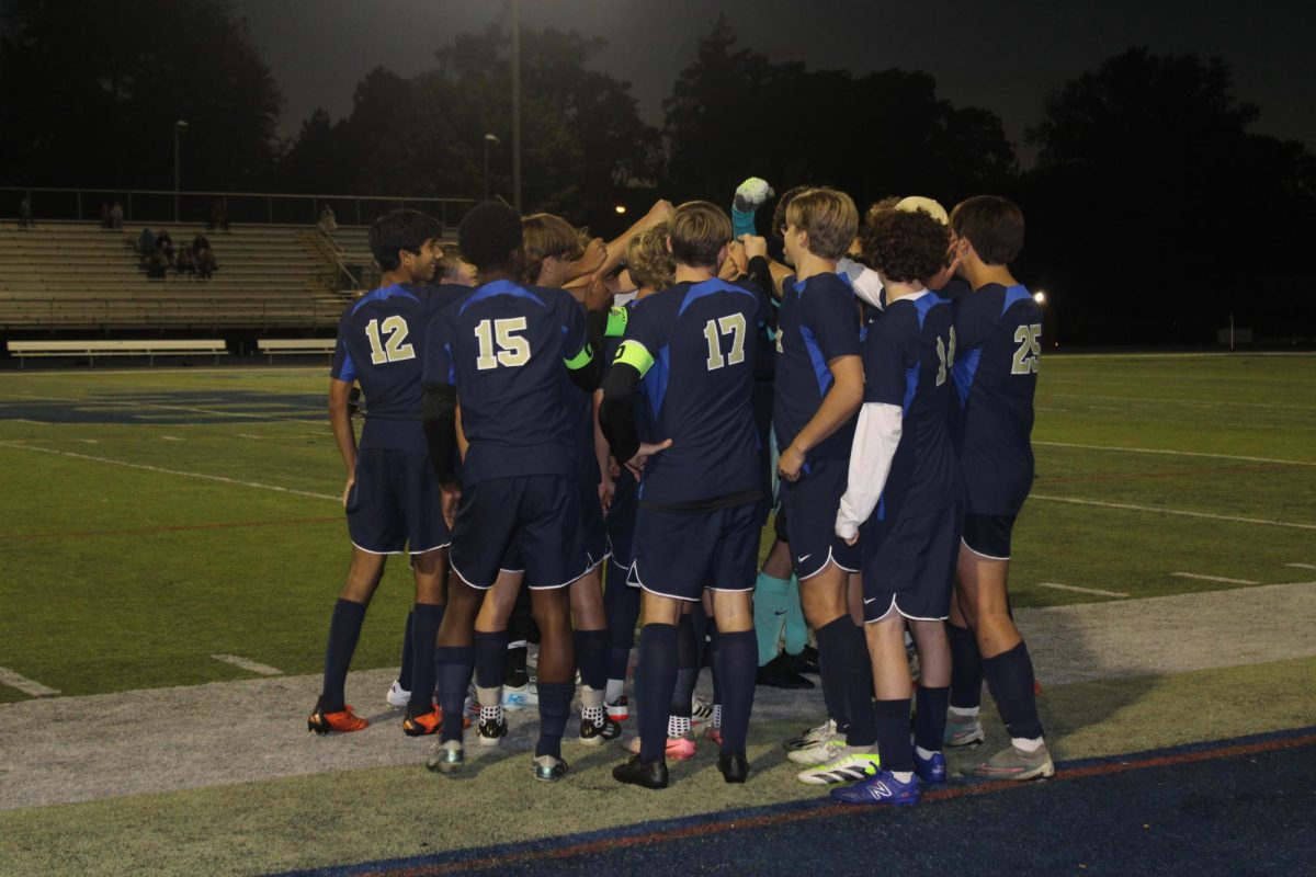 After a motivational pep talk in the locker room at halftime, South’s boys come out stronger than ever in the second half to score goals and secure the win.