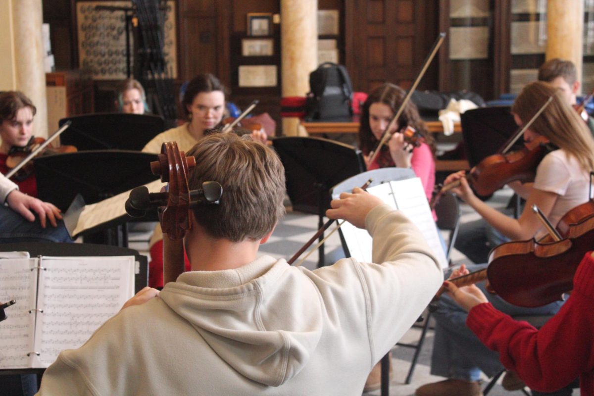 South's orchestra has practiced rigorously for months preparing for the upcoming state competition.