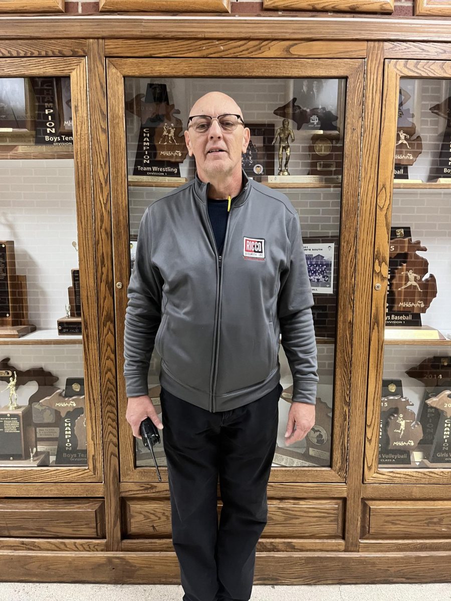 Tony Pacifico is South's newest hall monitor.