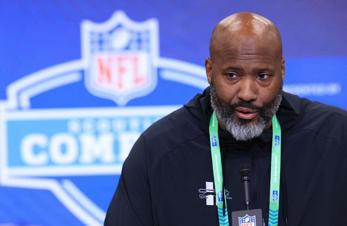 Brad Holmes, the GM of the Detroit Lions, discusses his plan of what he sees for the Lions on Feb. 24, 2026 at the NFL Scouting Combine in Indianapolis, Indiana.
Photo Courtesy of Detroit Football Network. 